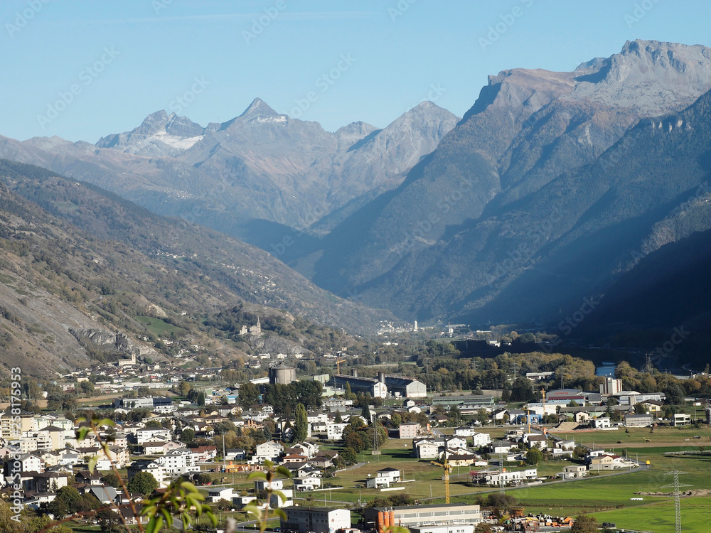 Rarogne commune Suisse dans le Canton du Valais