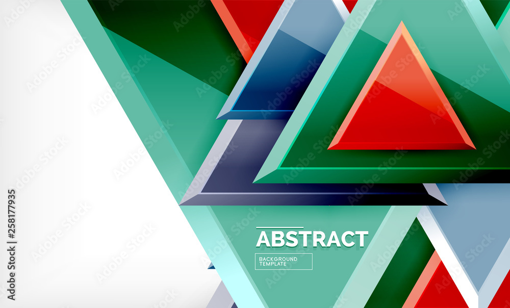 Tech futuristic geometric 3d shapes, minimal abstract background Tech futuristic geometric 3d shapes, minimal abstract background