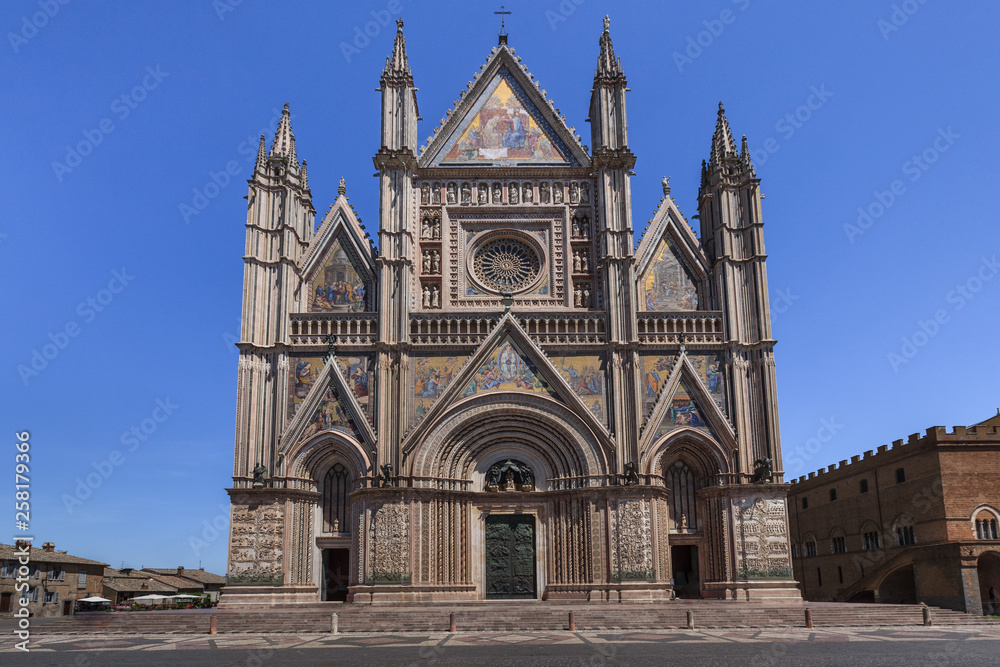 Duomo di Orvieto. Umbria, Italy.