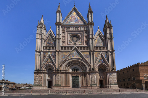 Duomo di Orvieto. Umbria, Italy.