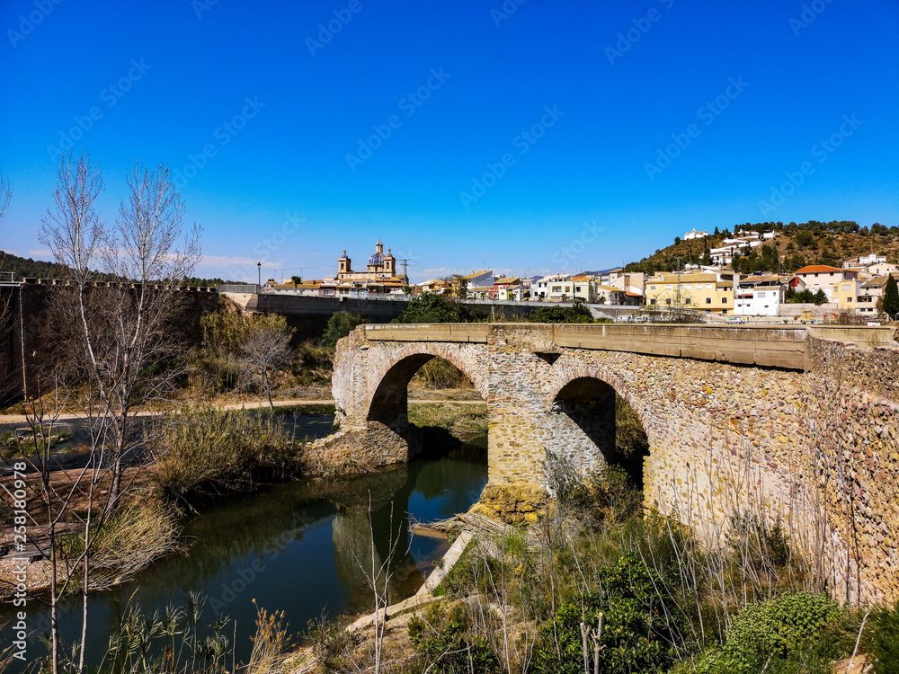 Bridge in ruins