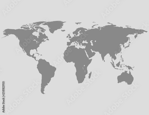 World map earth