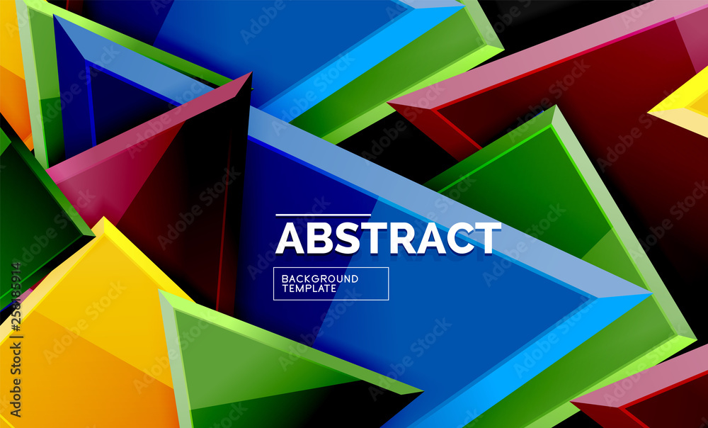Shiny style geometric background Shiny style geometric background