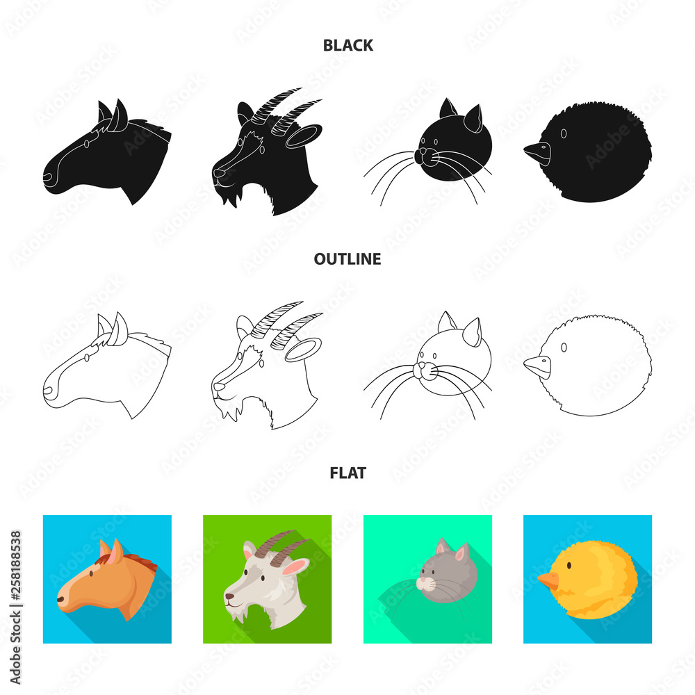 Isolated object of agriculture and breeding icon. Collection of agriculture and organic stock vector illustration. Isolated object of agriculture and breeding icon. Collection of agriculture and organic stock vector illustration.