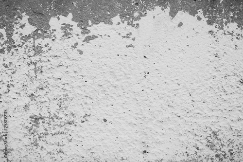 The texture of the old cement wall with scratches, cracks, dust, crevices, roughness, stucco. Can be used as a poster or background for design.