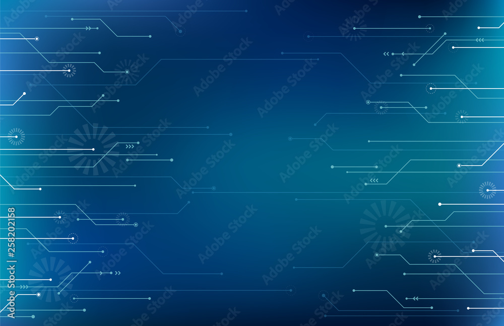 technology / digitalization / cyberspace - vector illustration technology / digitalization / cyberspace - vector illustration