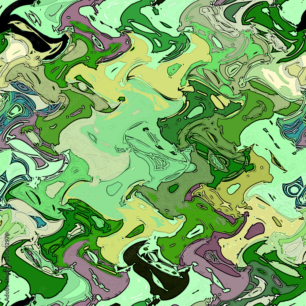 Abstract colorful cover design. Brush stroke pattern in green spring and summer colors Abstract colorful cover design. Brush stroke pattern in green spring and summer colors