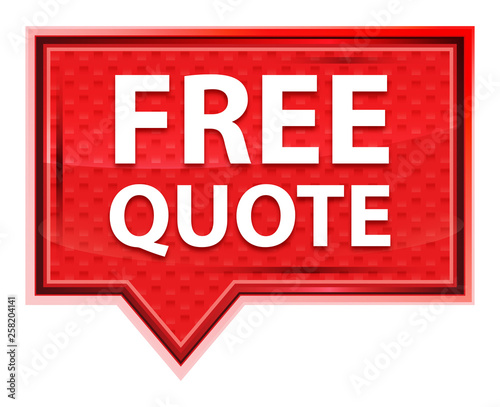 Free Quote misty rose pink banner button photo