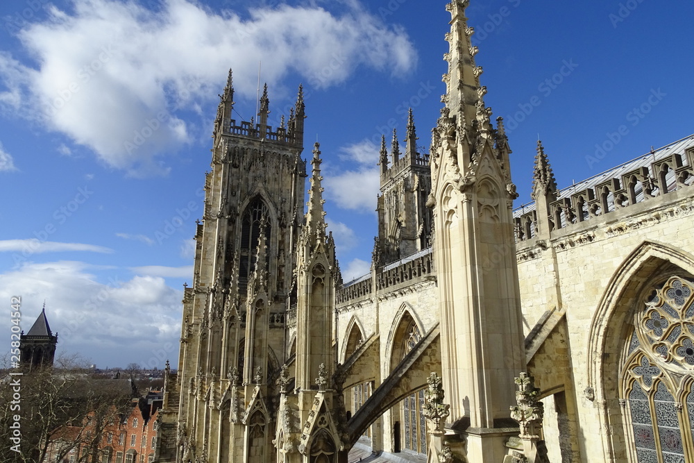 Fototapeta premium Views from atop Minster