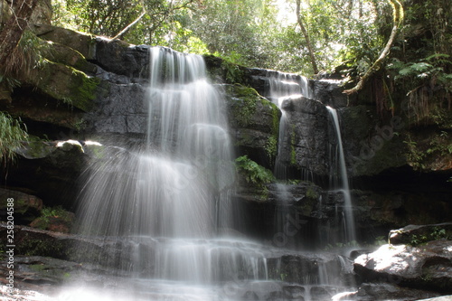 Guarani Waterfall  Ybycui National Park  Paraguay