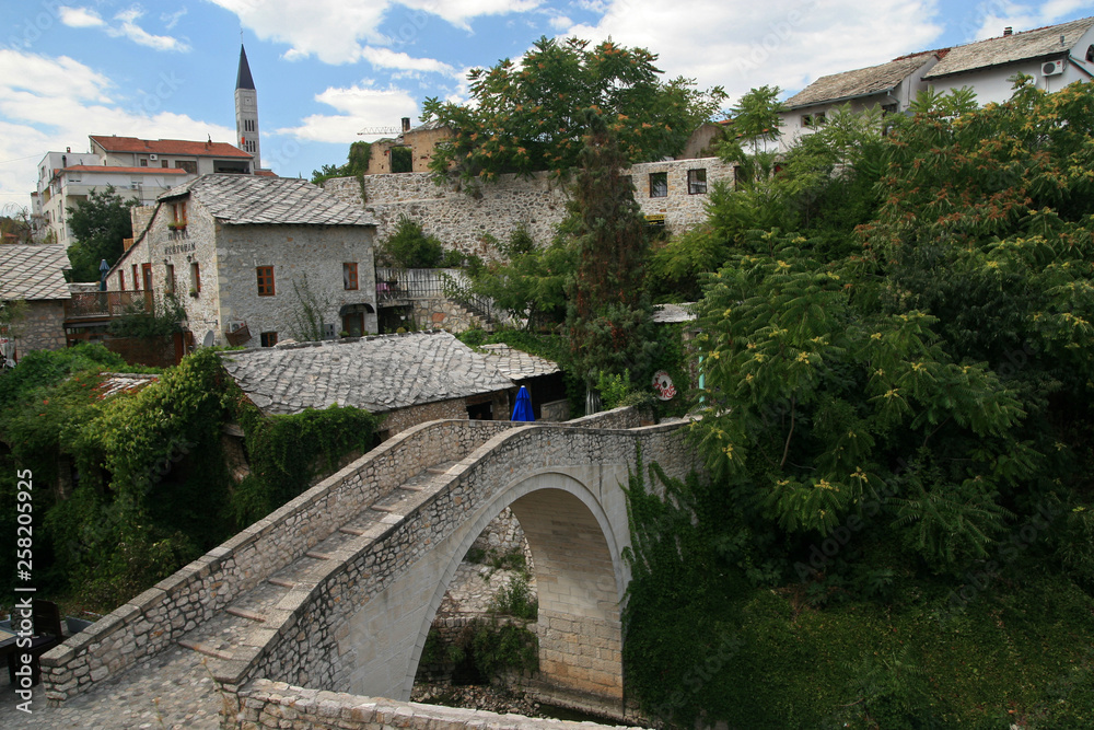 Crooked Bridge, Mostar, Bosnia and Herzegovina
