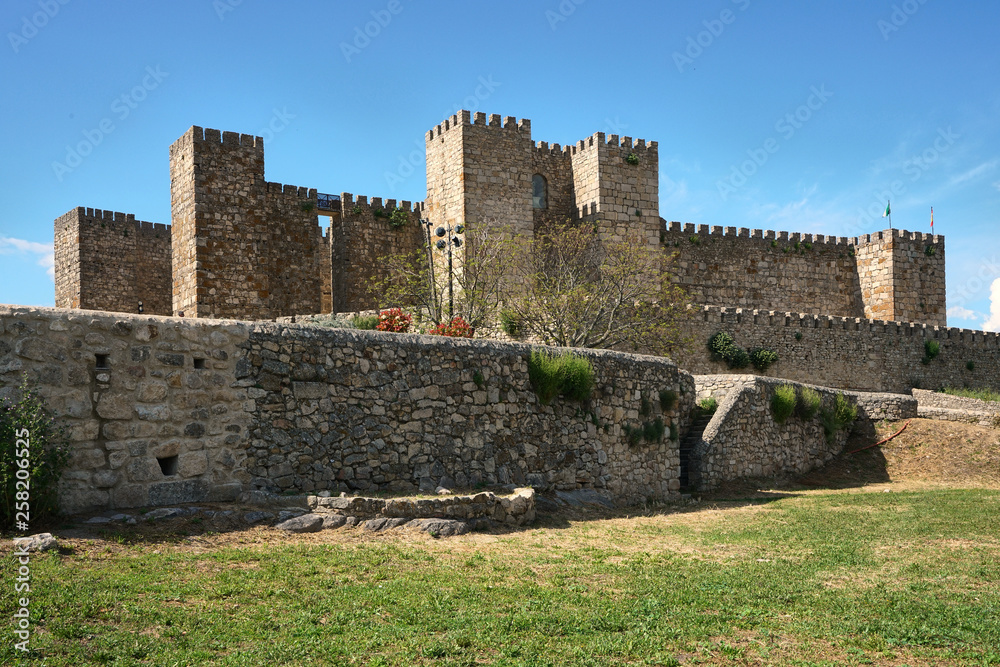 The medieval castle of Trujillo, Caceres, Spain