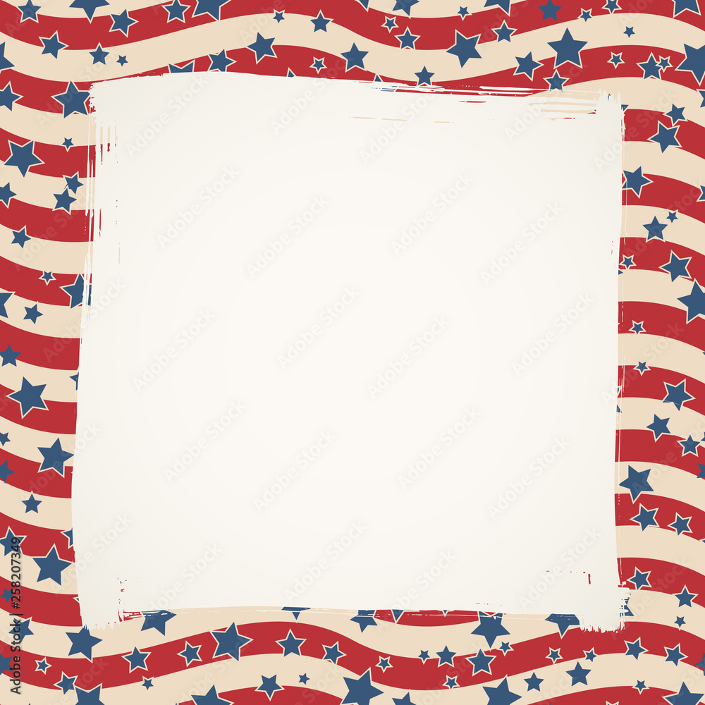 Fototapeta premium American flag patriotic background