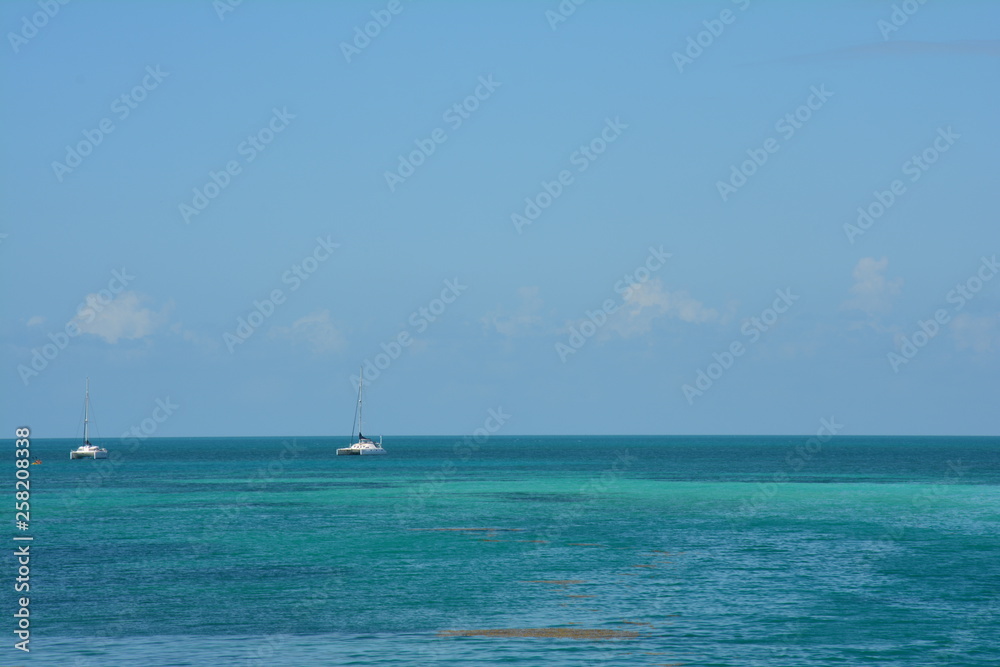 Fototapeta premium Plage The Split Caye Caulker Belize