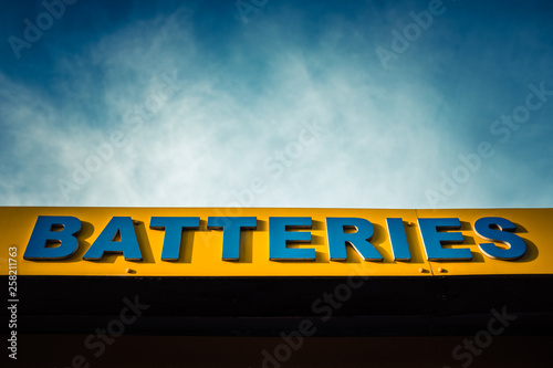 Bright Batteries Sign