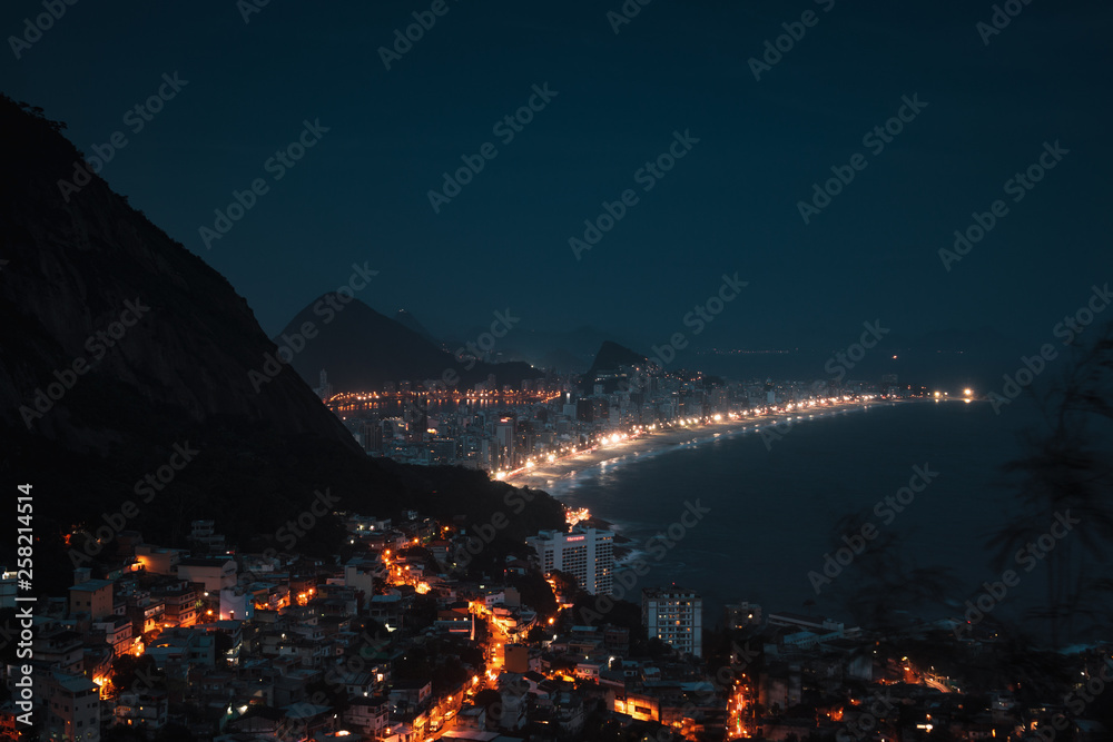 Vidigal at Night Vidigal at Night