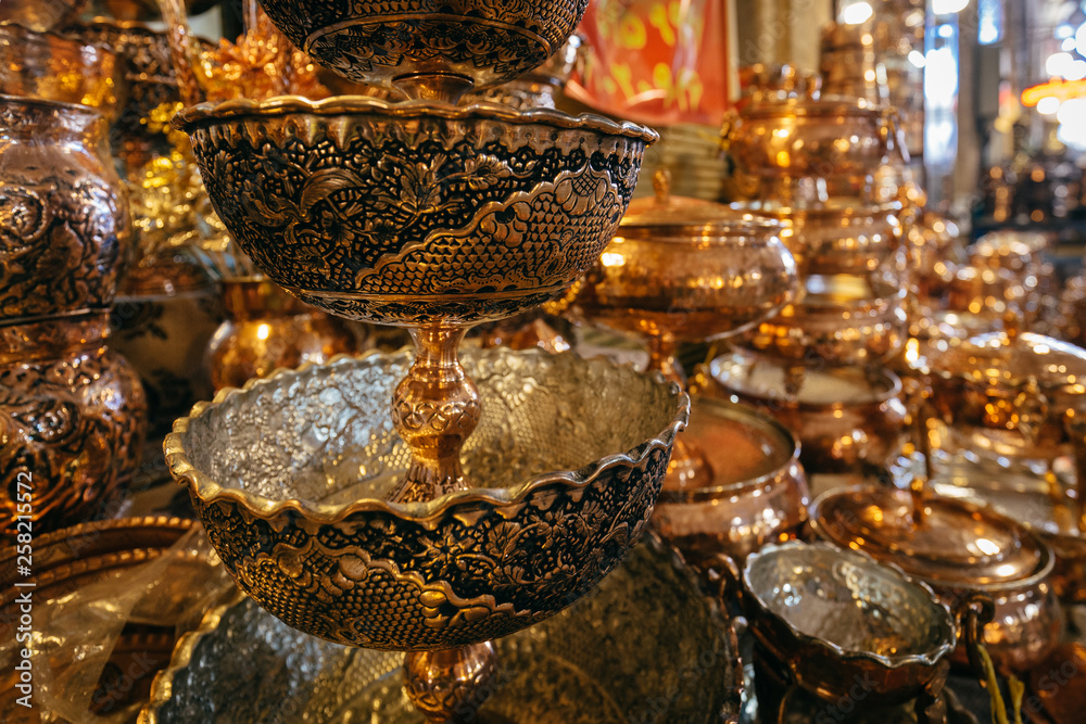 Copper handicraft in Isfahan