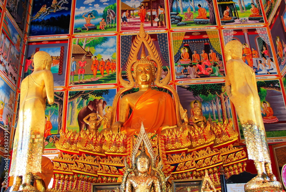 Wat Muang a biggest Buddha in Thailand, Ang Thong province