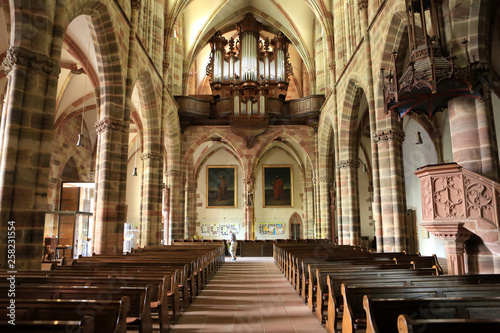 L orgue Dubois  1766 . Abbatiale Saint-Pierre-et-Saint-Paul de Wissembourg. Alsace.   The organ Dubois  1766 . St. Peter and St. Paul s Church. Wissembourg. Alsace.