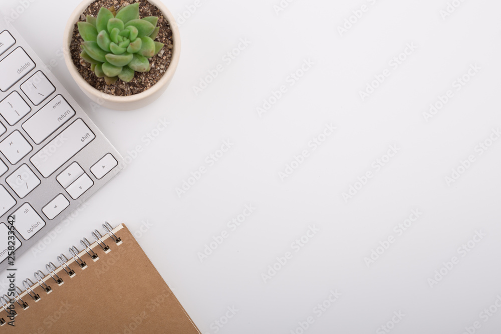 Top View Office Table Desk