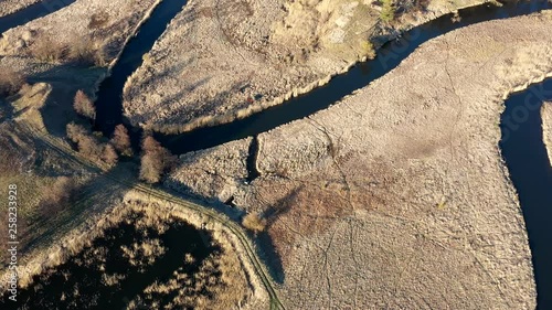 wiosna na Warmii nad rzeką Łyną