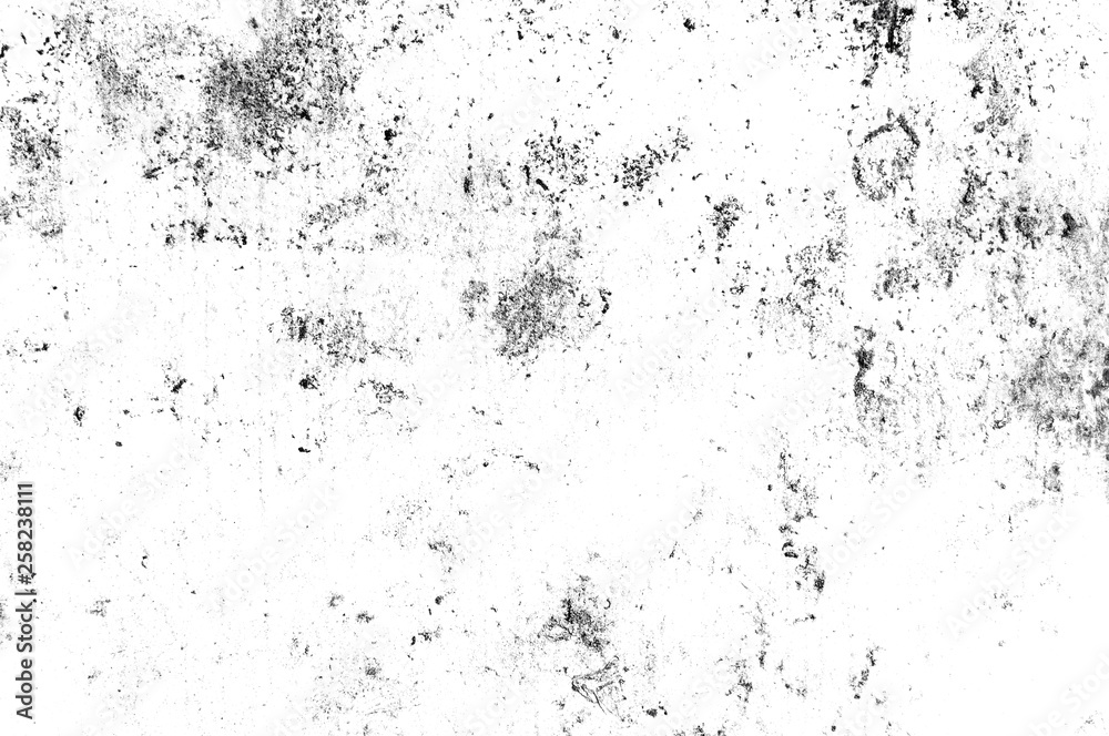 Texture black and white abstract grunge style. Vintage abstract texture of old surface. Pattern and texture of cracks, scratches and chip.