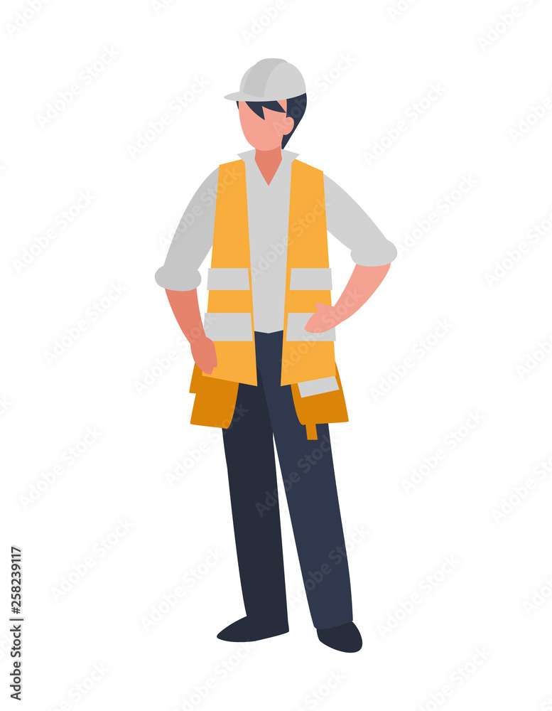 industrial worker avatar character industrial worker avatar character