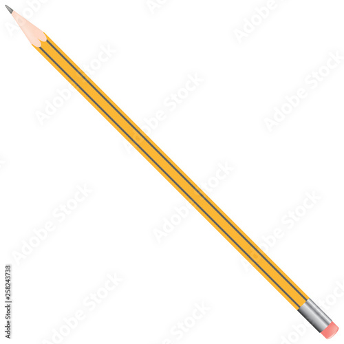 Classic pencil with eraser