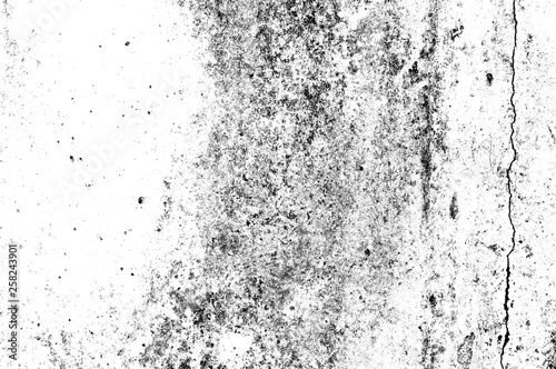Texture black and white abstract grunge style. Vintage abstract texture of old surface. Pattern and texture of cracks, scratches and chip.