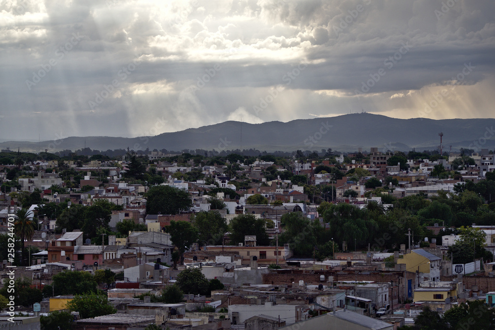 Panoramic view of Cordoba, Argentina. Panoramic view of Cordoba, Argentina.