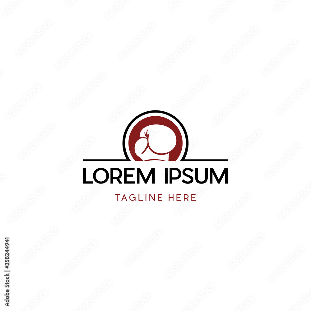 Boxing Gloves In Circle Creative Icon Sport Logo Boxing Gloves In Circle Creative Icon Sport Logo