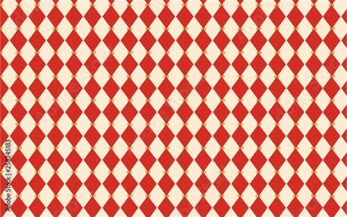 Circus Harlequin Classic vintage Wallpaper
