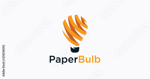 paper bulb logo