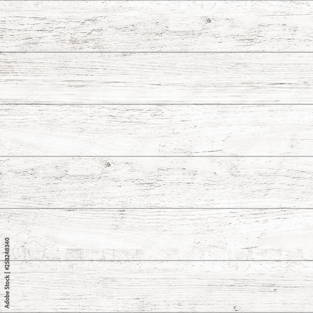 Obraz premium White wood pattern and texture for background. Close-up.