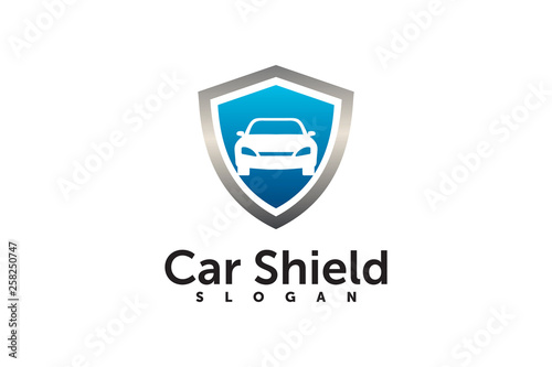 car shield logo company template element
