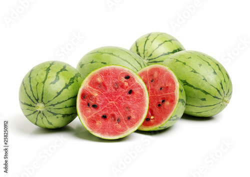 Foto watermelon on white background