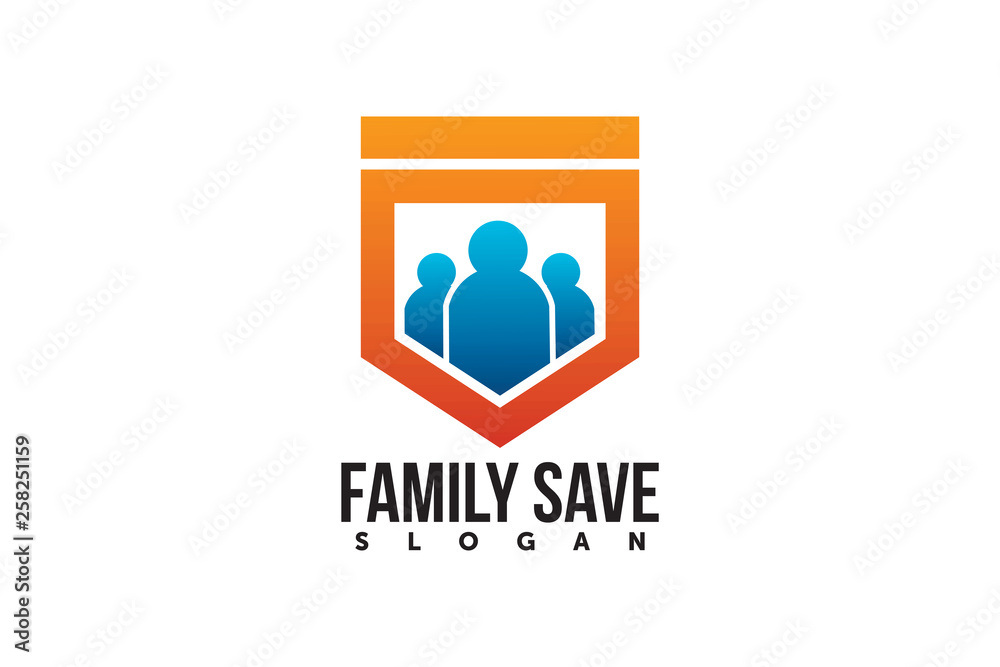 people security logo template element people security logo template element