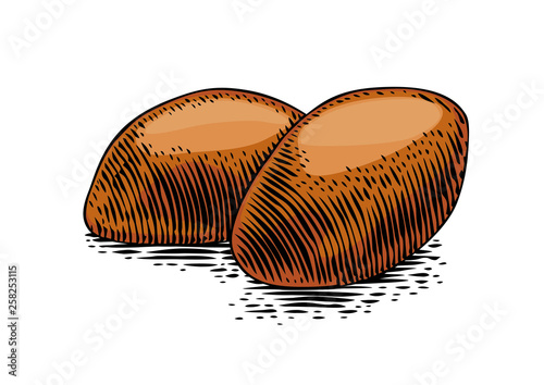 Drawing of hotcakes