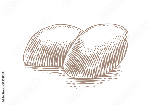 Drawing of hotcakes