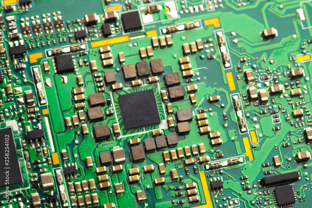 Obraz premium PVB mother board isolated on white