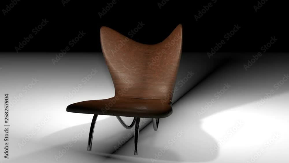 Chaise design bois