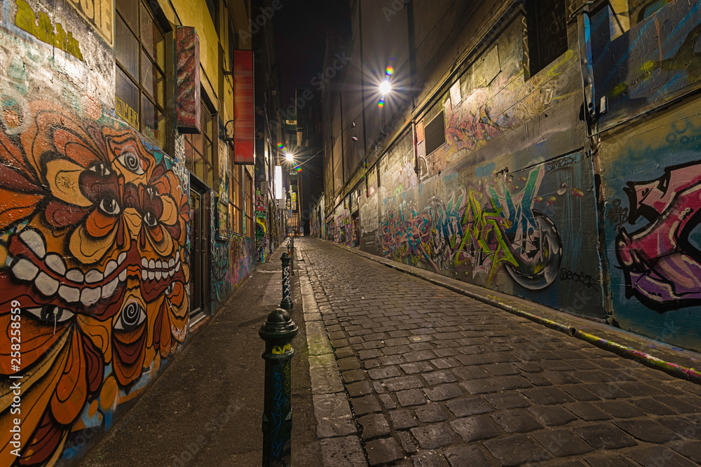 Fototapeta premium Grafiti w Melbourne