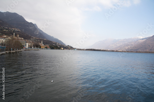 Italy Bergamo - Lake Lago d  Iseo  Europe