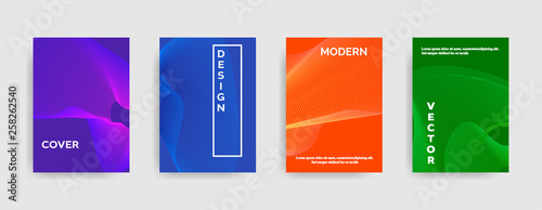 Vector abstract banner design. Bright colorful geometric background for flyers, brochures, books.