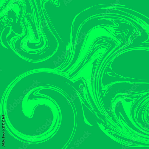 Abstract background with twirl fluid shapes. Vector illustration.