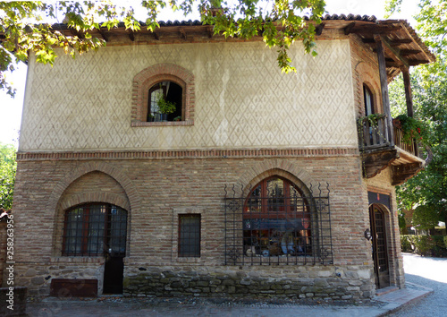 Fototapeta Naklejka Na Ścianę i Meble -  Grazzano Visconti, reconstruction of a medieval village, free entry, in the province of Piacenza, Italy