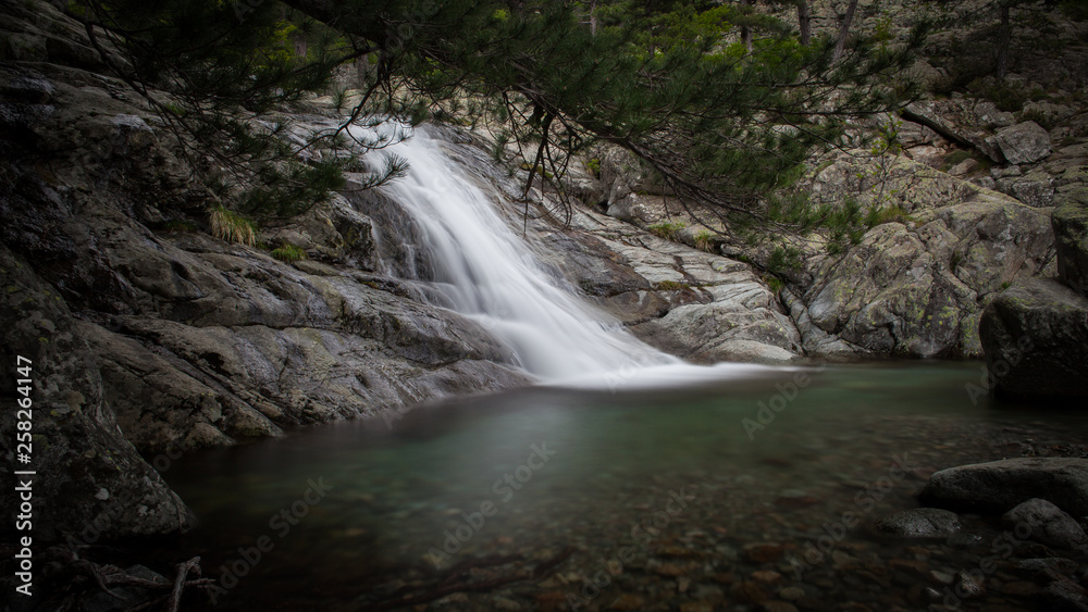 Obraz premium Kaskaden Korsikas