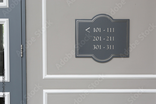 gray wall and panel with classic detail