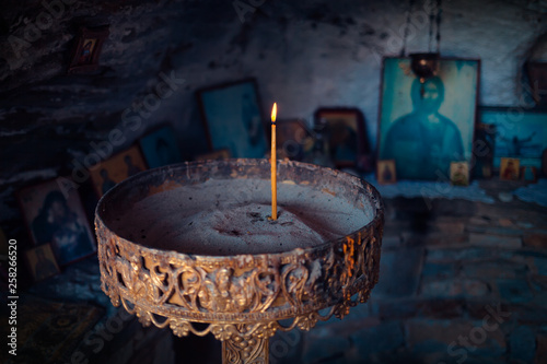 Chapel dedicated to the Blessed Virgin in Greece photo