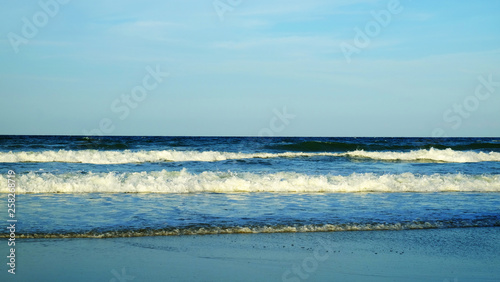 Waves of the beah in Peninsula of Malaysia